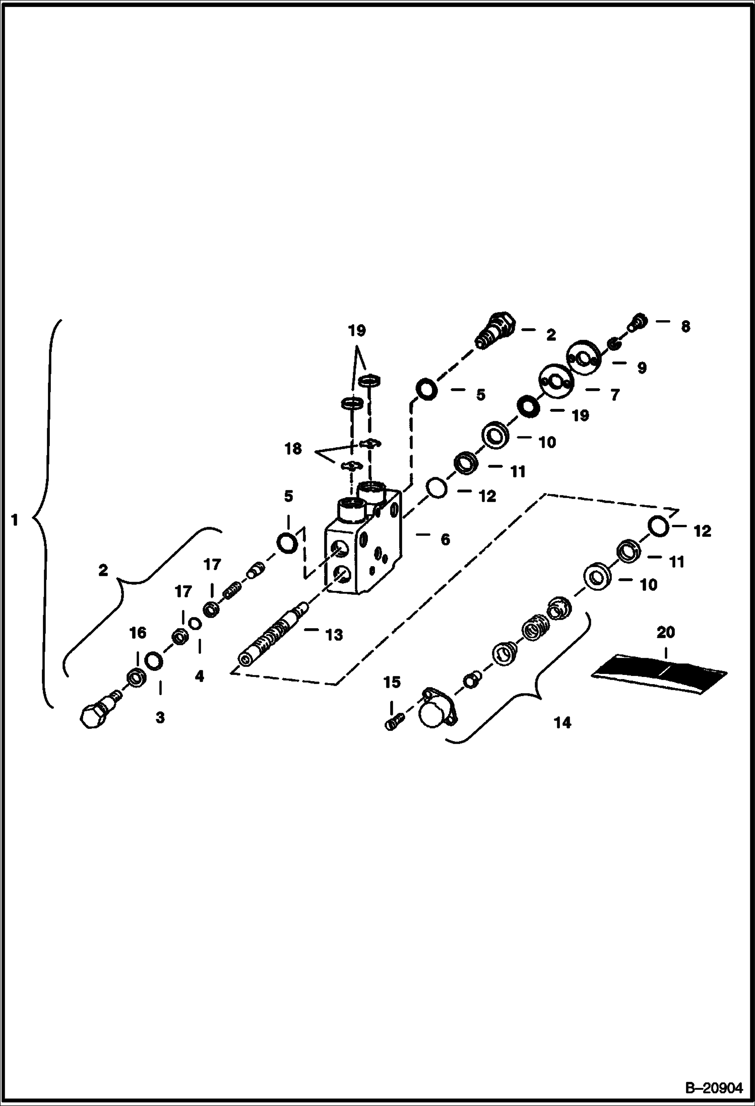 ЭКСКАВАТОР-ПОГРУЗЧИК (СЕКЦИЯ ПОВОРОТА) (911C)