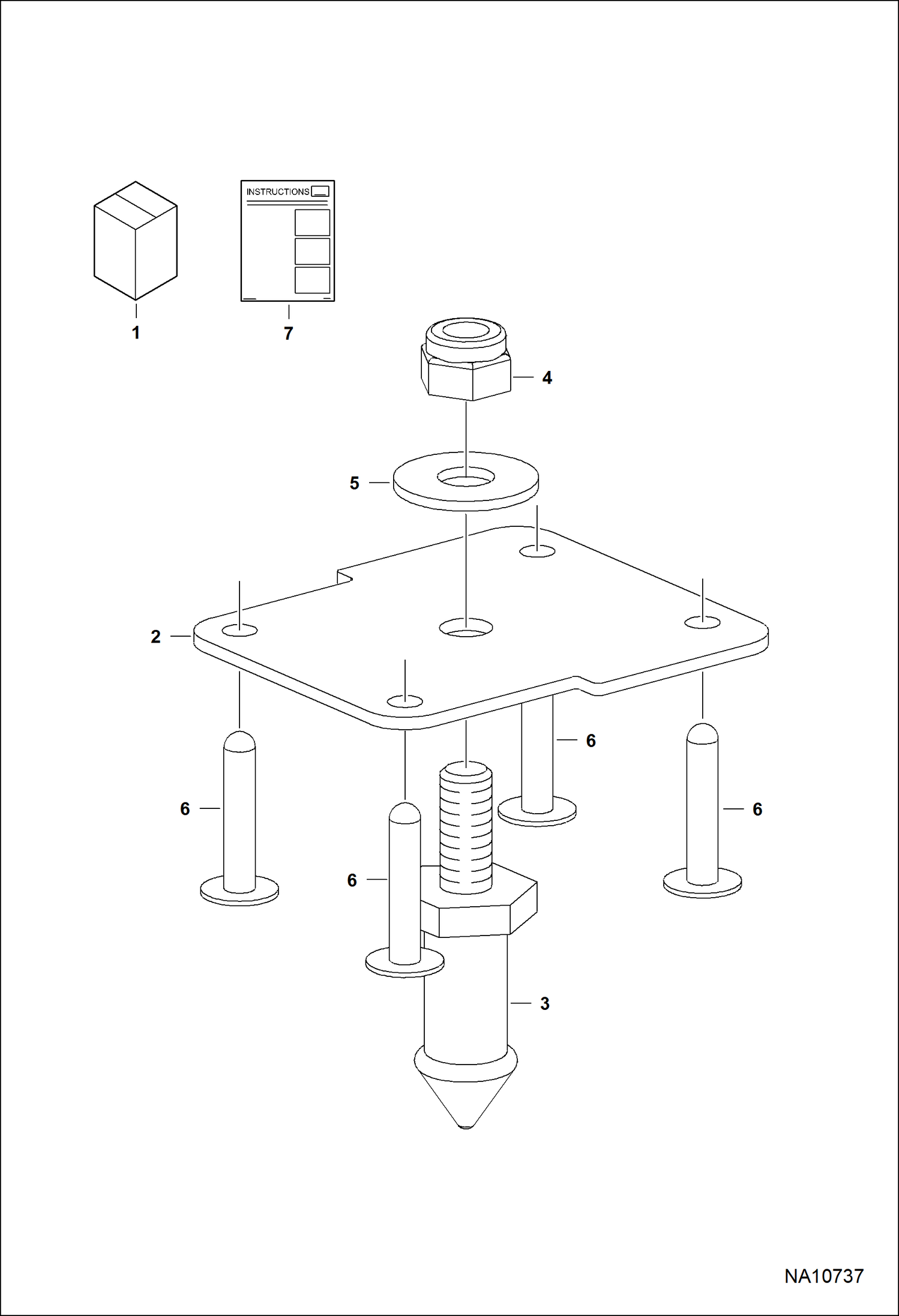 РЕМКОМПЛЕКТ ШПИЛЬКИ КРЕПЛЕНИЯ СИДЕНЬЯ