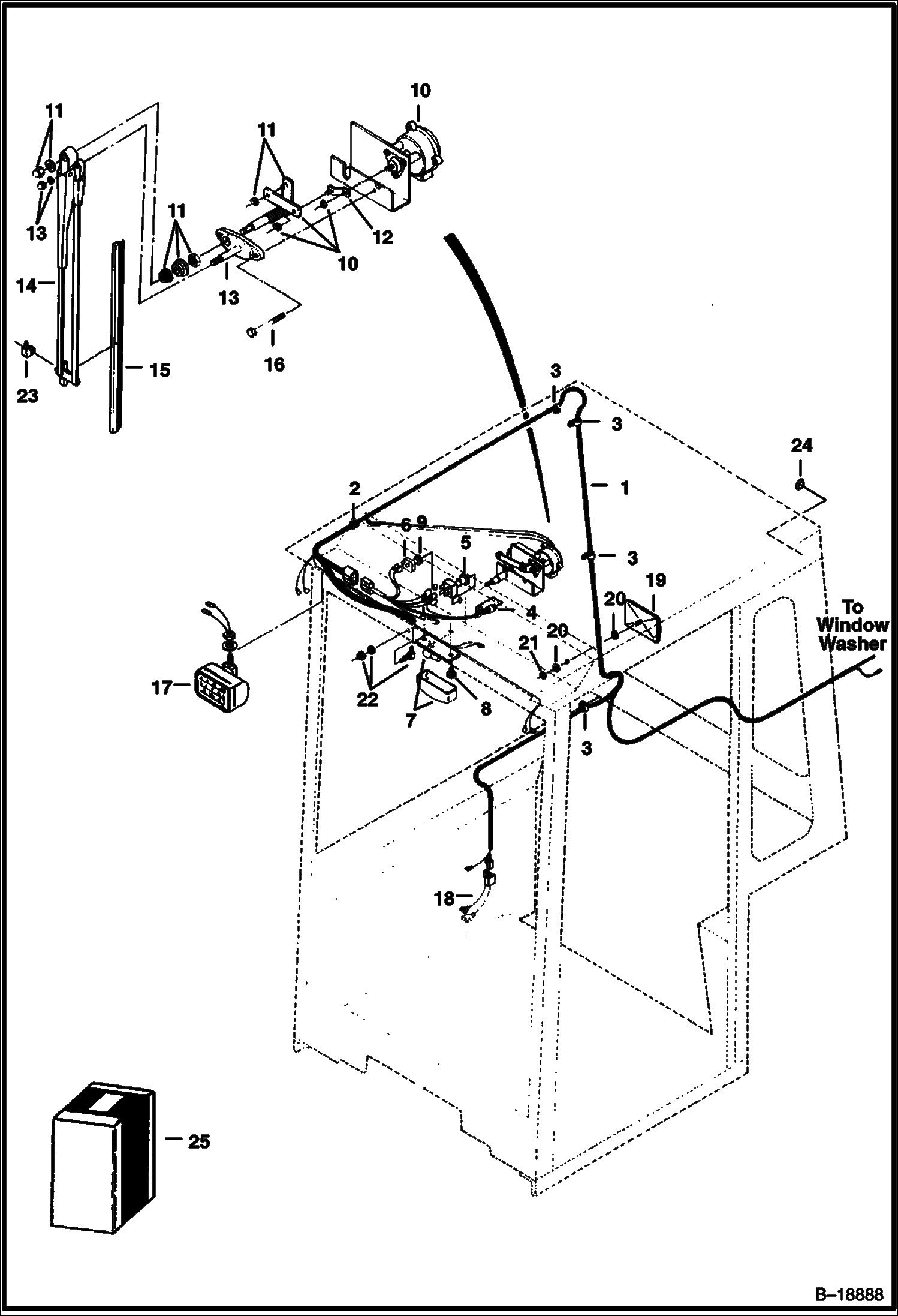 ЭЛЕКТРИЧЕСКАЯ СИСТЕМА (КАБИНА)