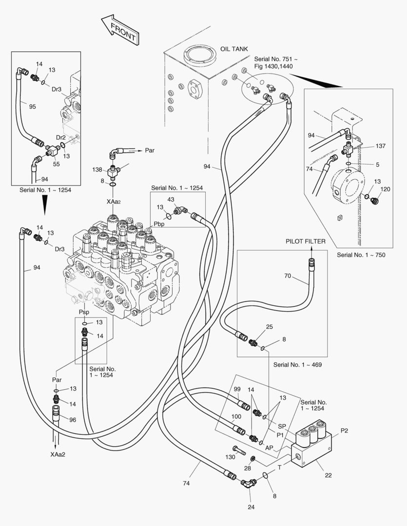 ТРУБОПРОВОД СЕРВОУПРАВЛЕНИЯ(11)