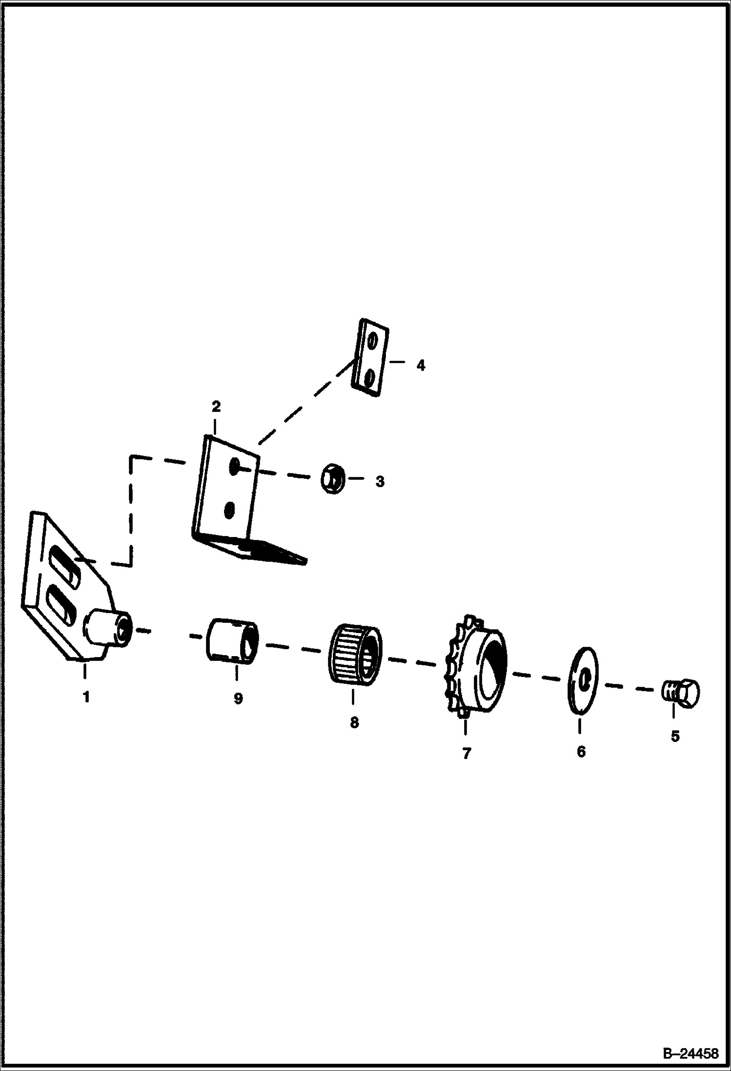 ПРОМЕЖУТОЧНАЯ ШЕСТЕРНЯ ВЕРХНЕГО ПЕРЕДАТОЧНОГО ВАЛА