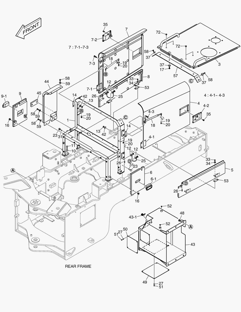КРЫШКА ДВИГАТЕЛЯ