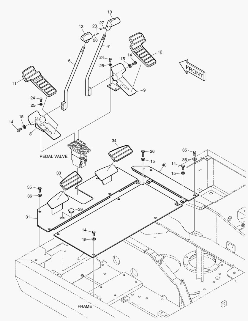 ЛИСТ НАСТИЛА - ФРОНТАЛЬНЫЙ