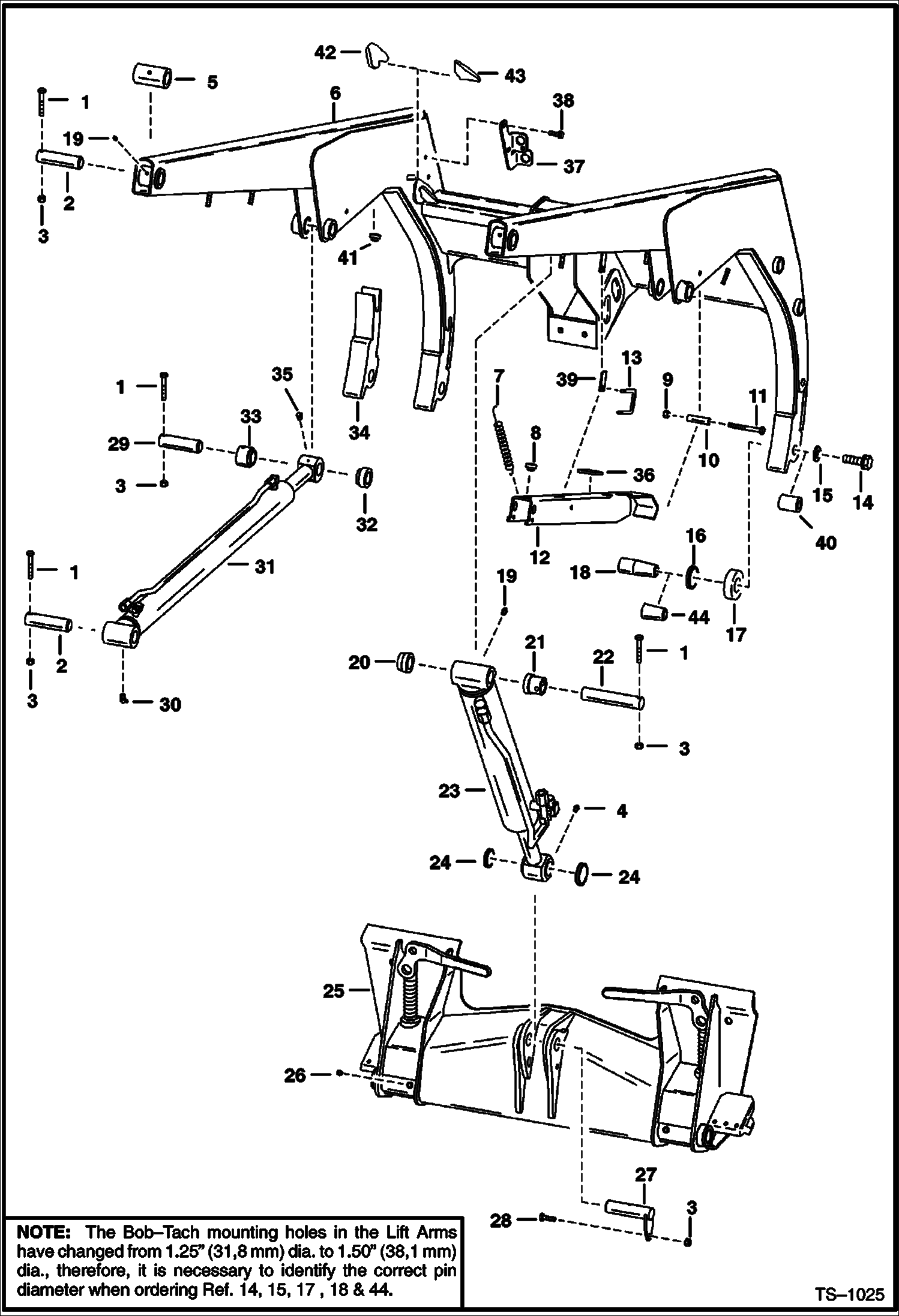 Схема ПОДЪЕМНАЯ РУКОЯТЬ И BOB-TACH