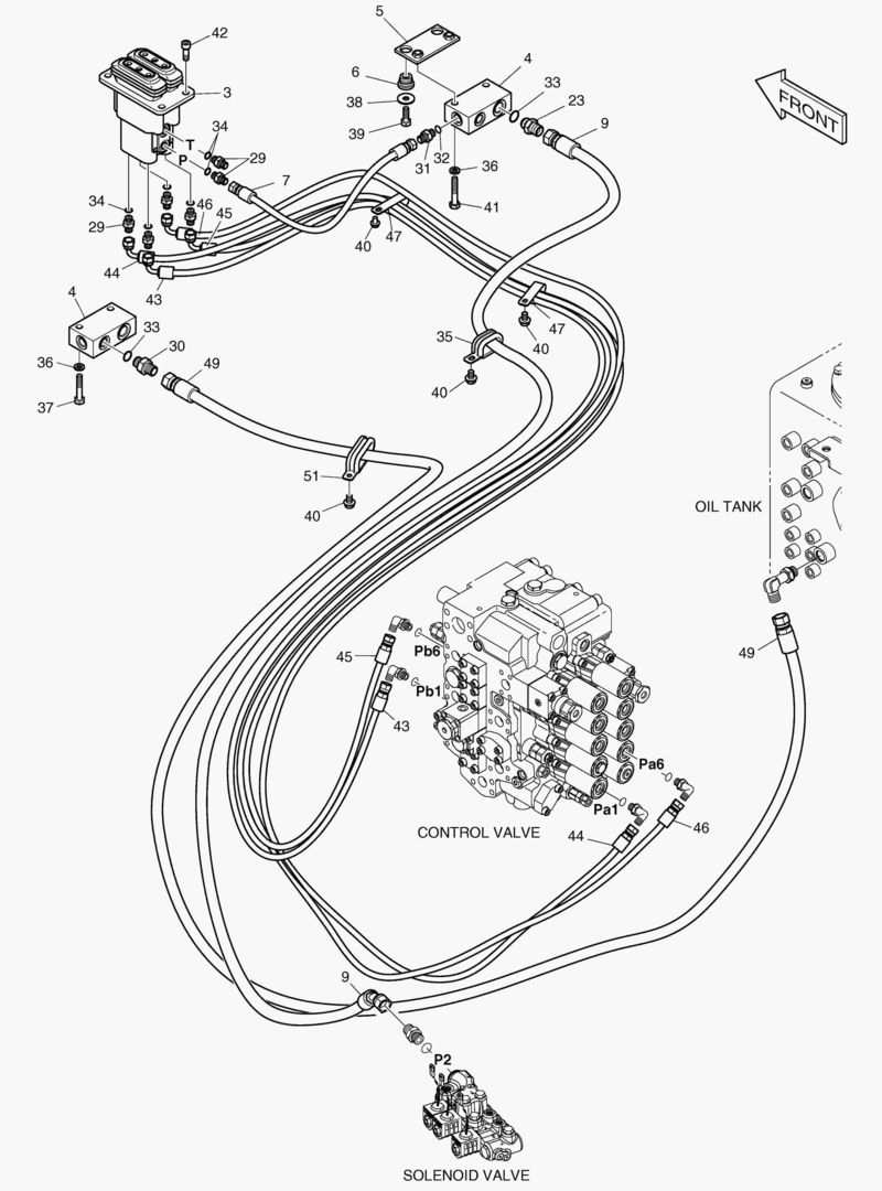 ТРУБОПРОВОД СЕРВОУПРАВЛЕНИЯ(8)