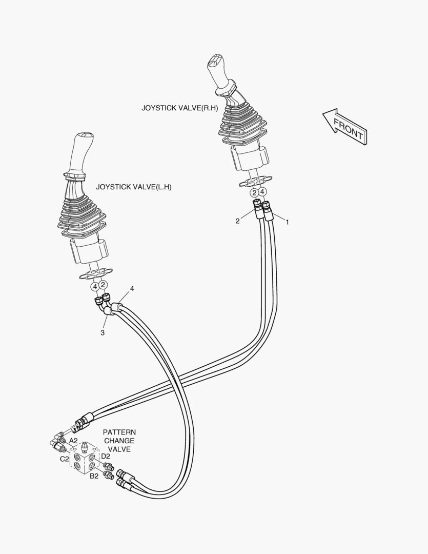 ТРУБОПРОВОД СЕРВОУПРАВЛЕНИЯ - ИЗМЕНЕНИЕ РЕЖИМА(1)