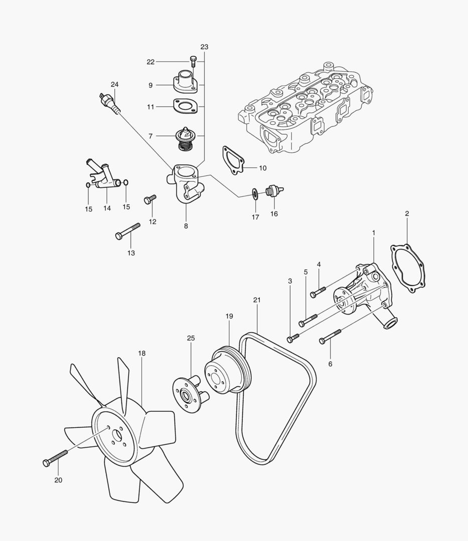 ЗАПЧАСТИ КАМЕРЫ ОХЛАЖДЕНИЯ
