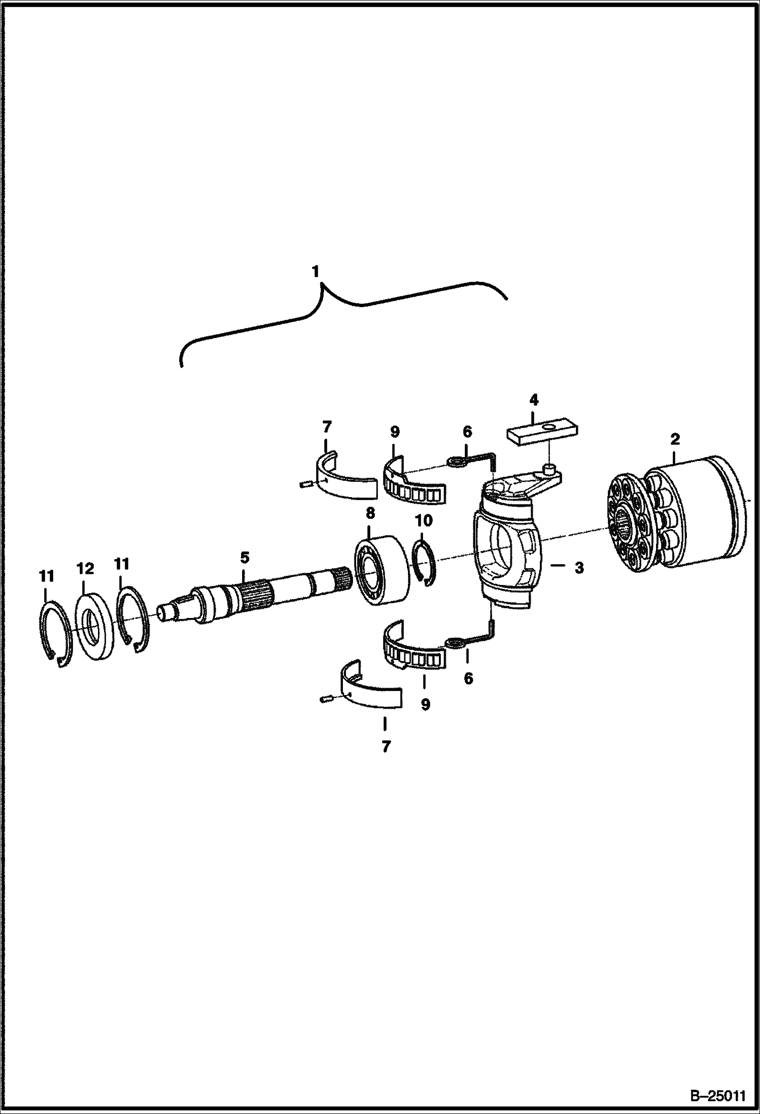 Схема ГИДРОСТАТИЧЕСКИЙ НАСОС (РОТОР В СБОРЕ) (ЛЕВОСТОРОННИЙ) (МНОГОРЕЖИМНЫЙ ДЖОЙСТИК УПРАВЛЕНИЯ) (R902095064)