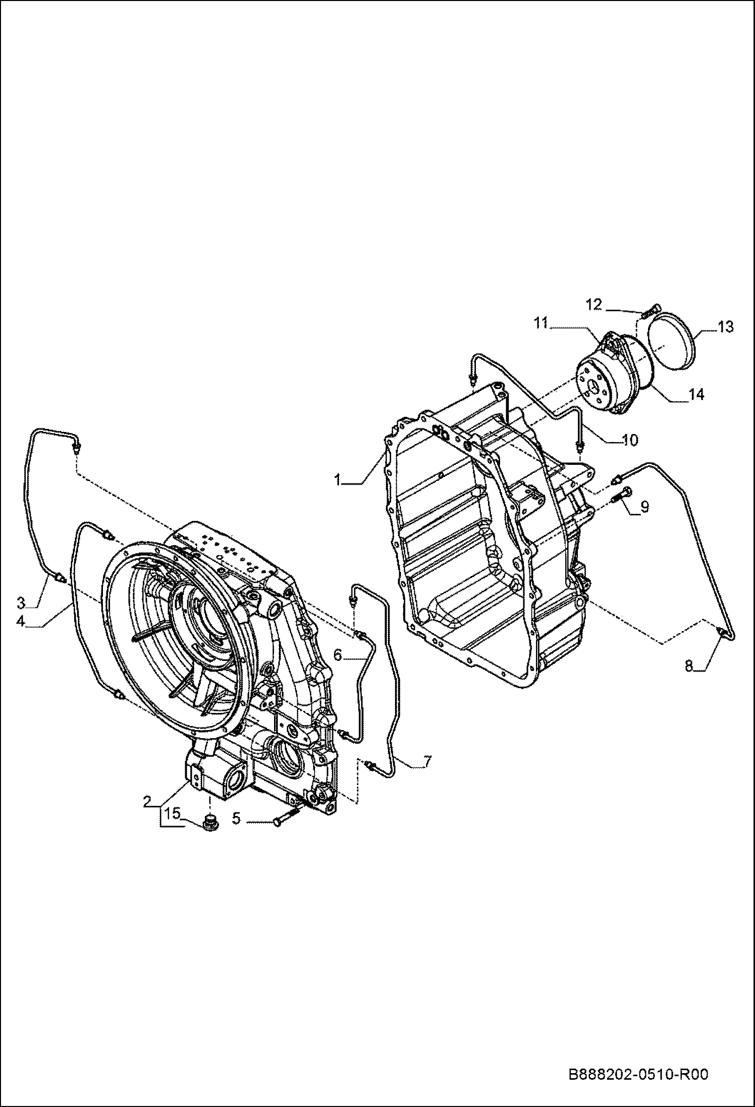 ТРАНСМИССИЯ - КОРПУС