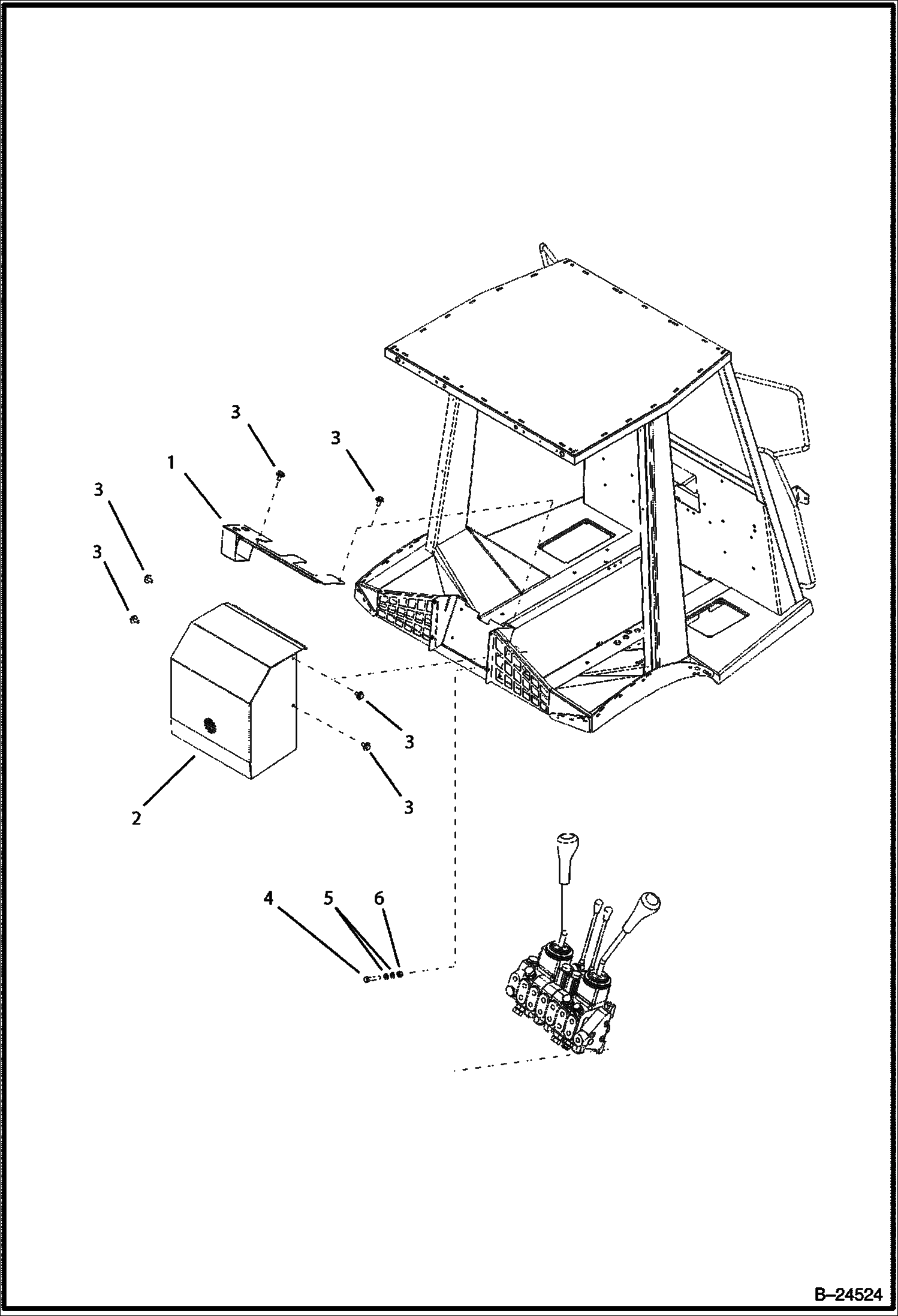 СИСТЕМА ЗАЩИТЫ ОТ ПАДАЮЩИХ ПРЕДМЕТОВ (FOPS) РАСПРЕДЕЛИТЕЛЬНОЕ УСТРОЙСТВО ЗАДНЕЙ ПАНЕЛИ