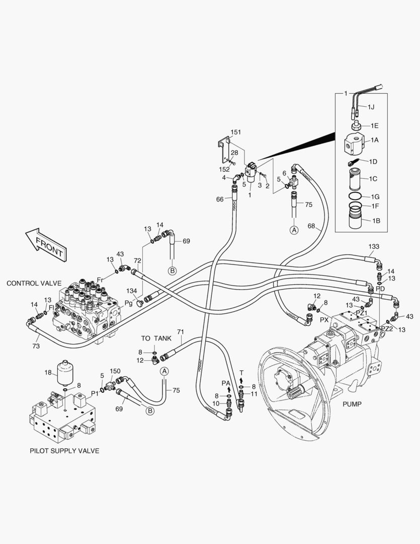 1312 PILOT PIPING(1-1) [1382~]