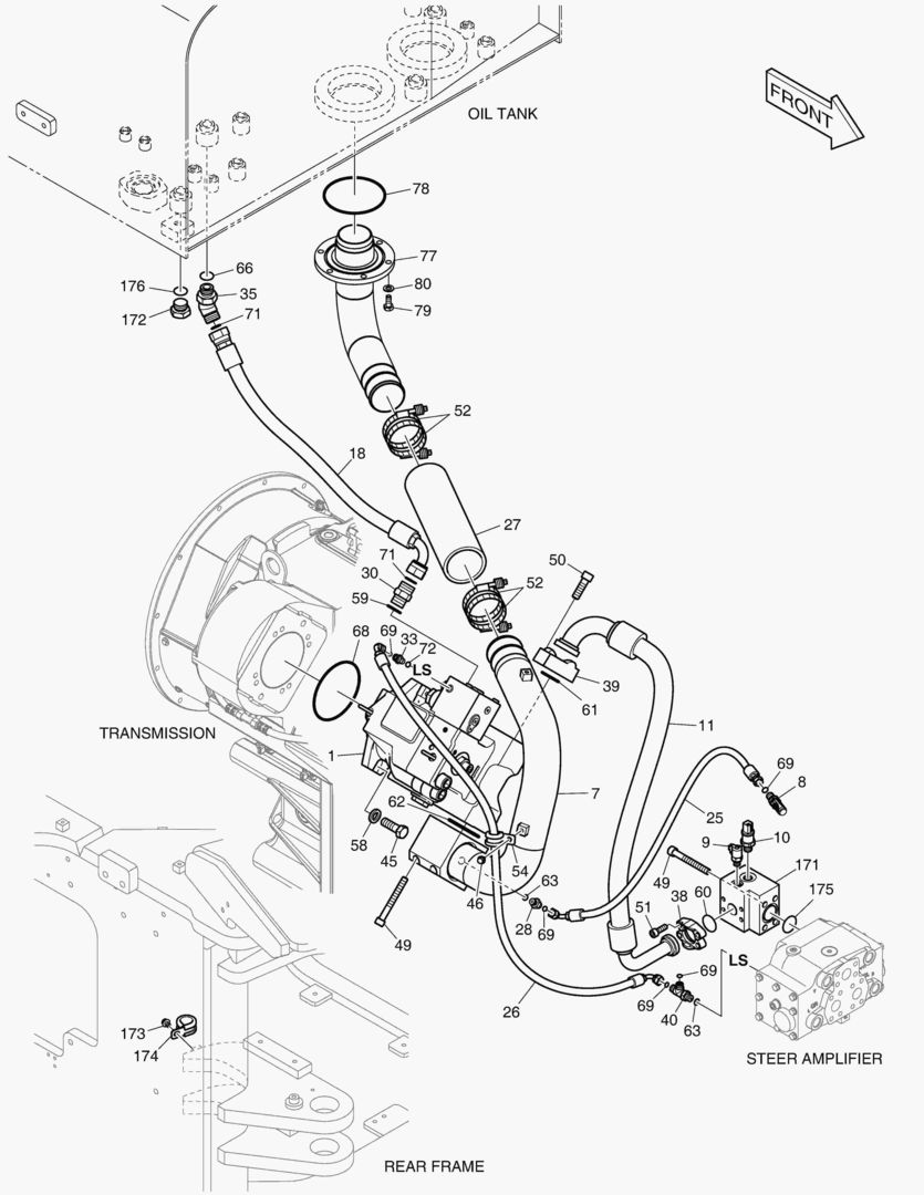 ПАТРУБКИ РУЛЕВОГО УПРАВЛЕНИЯ (1)