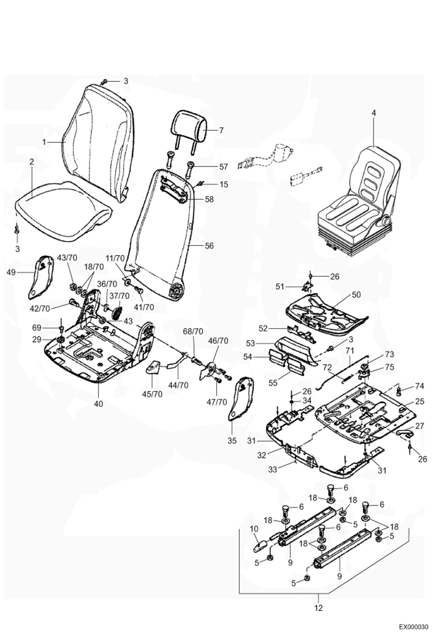 СИДЕНЬЕ - MSG85