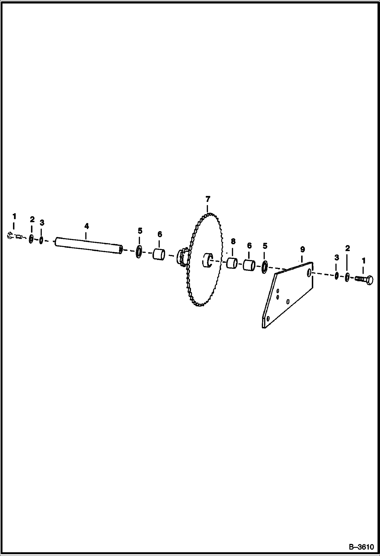 Схема НИЖНИЙ ПЕРЕДАТОЧНЫЙ ВАЛ (ФОТОГРАФИИ ПРАВОЙ СТОРОНЫ - СЕРИЙНЫЙ НОМЕР 15221 И ВЫШЕ)