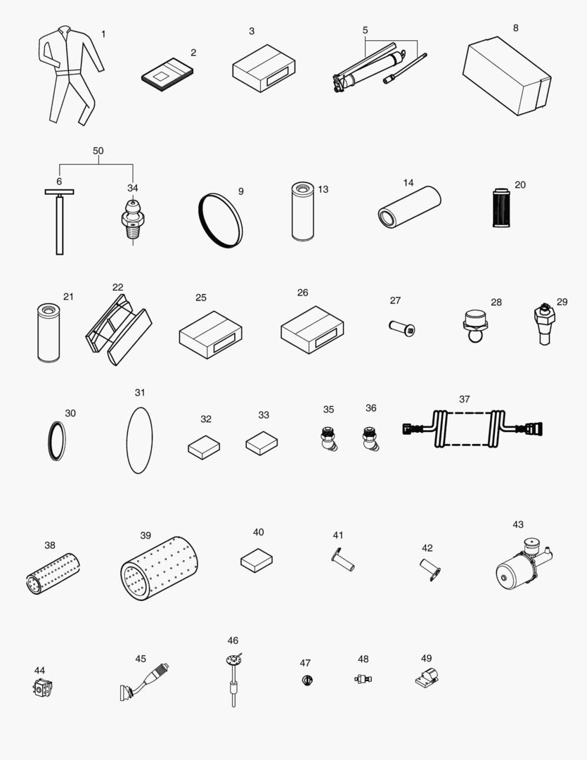 Спецтехника 5880 SPARE PARTS - PROMOTION - главное фото
