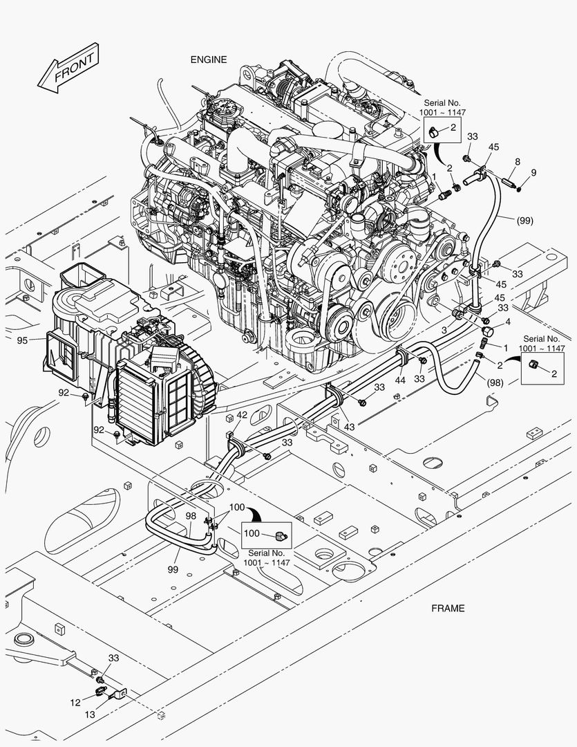 ТУБОПРОВОД ОБОГРЕВАТЕЛЯ