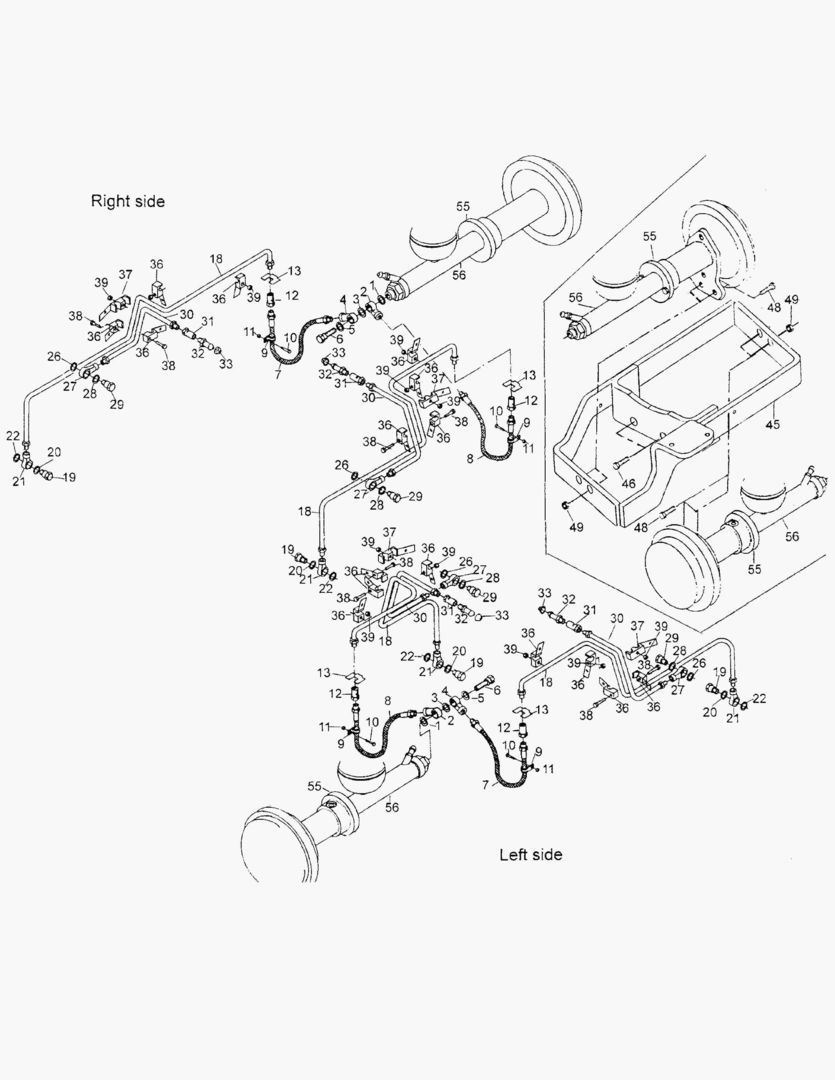 G036-3 BRAKES HYDR.; REAR VEHICLE [410252~]