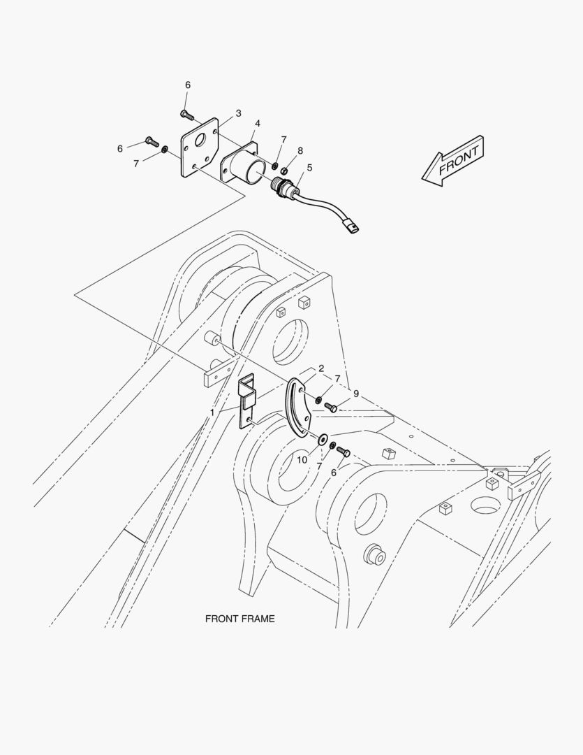 РУКОЯТЬ УДАРНАЯ В СБОРЕ