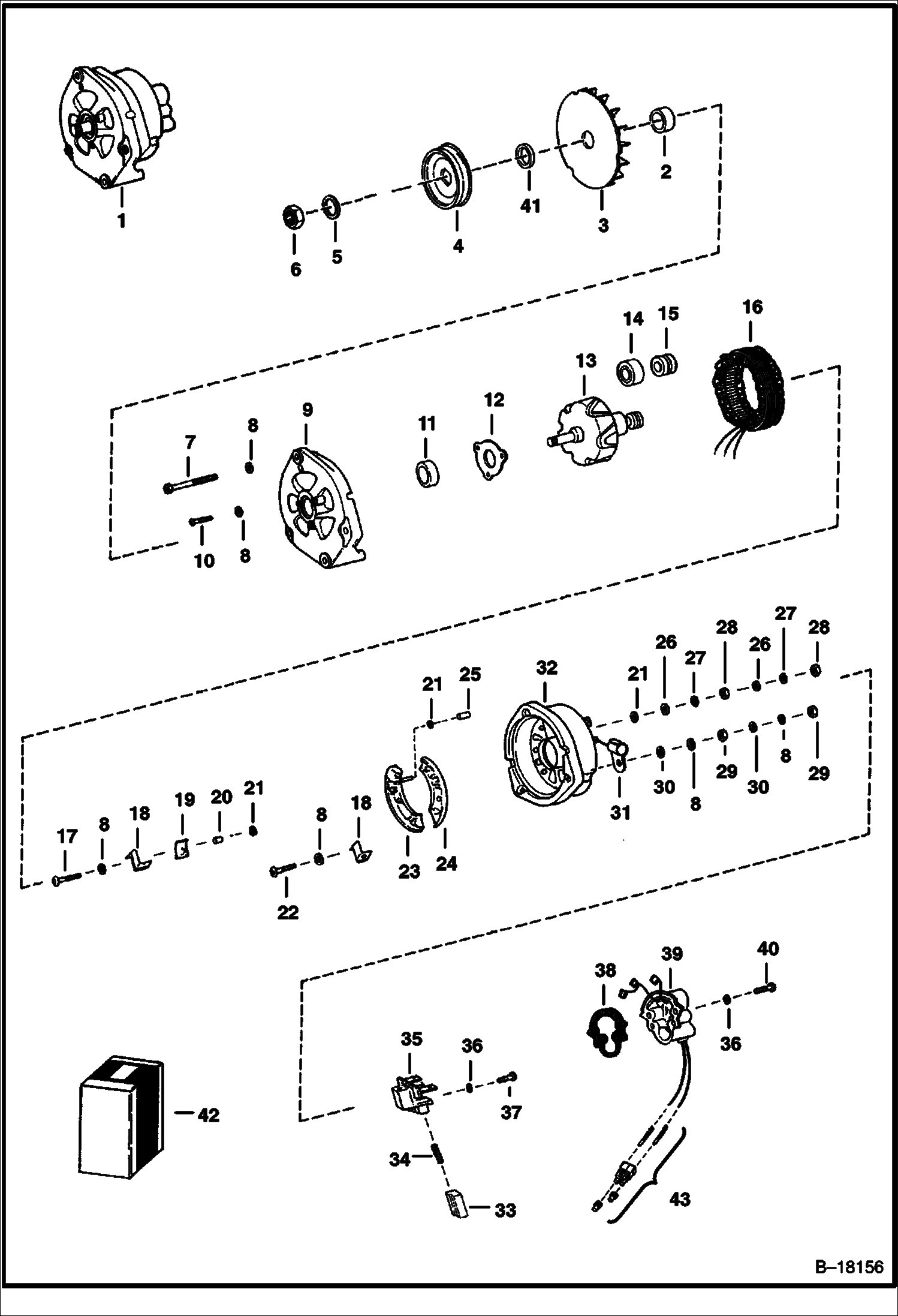 ГЕНЕРАТОР ПЕРЕМЕННОГО ТОКА (BOBCAT)