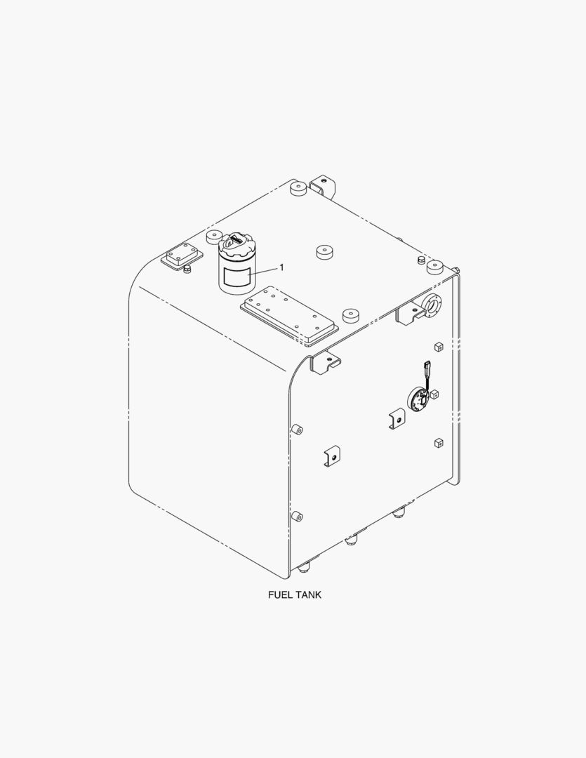 ПРЕДУПРЕЖДАЮЩАЯ ТАБЛИЧКА - ДИЗЕЛЬ(ЭКСПОРТИРУЕМОЕ ОБОРУДОВАНИЕ)