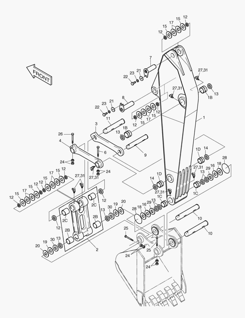 Спецтехника РУКОЯТЬ-3.1 м