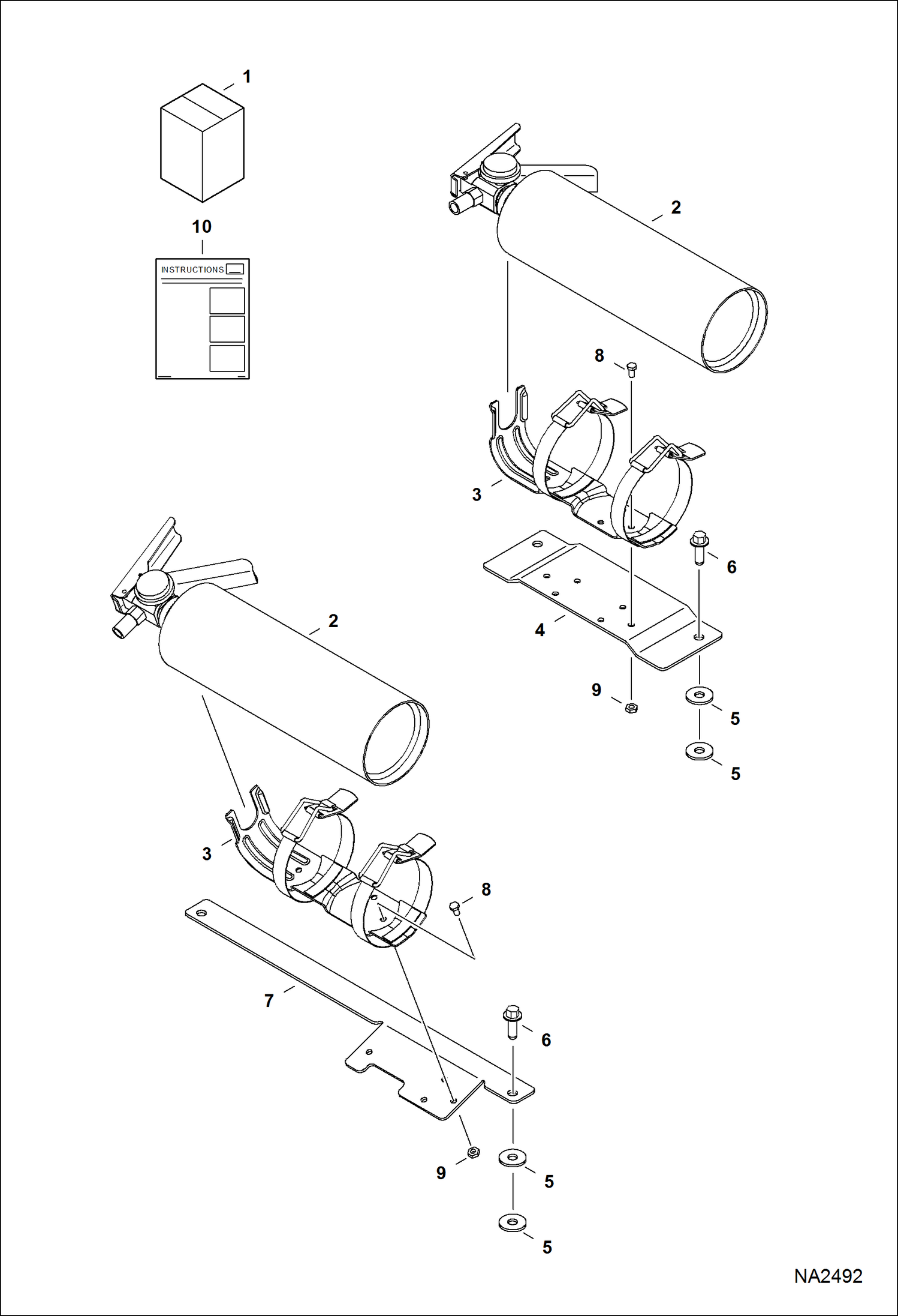 Схема ОГНЕТУШИТЕЛЬ
