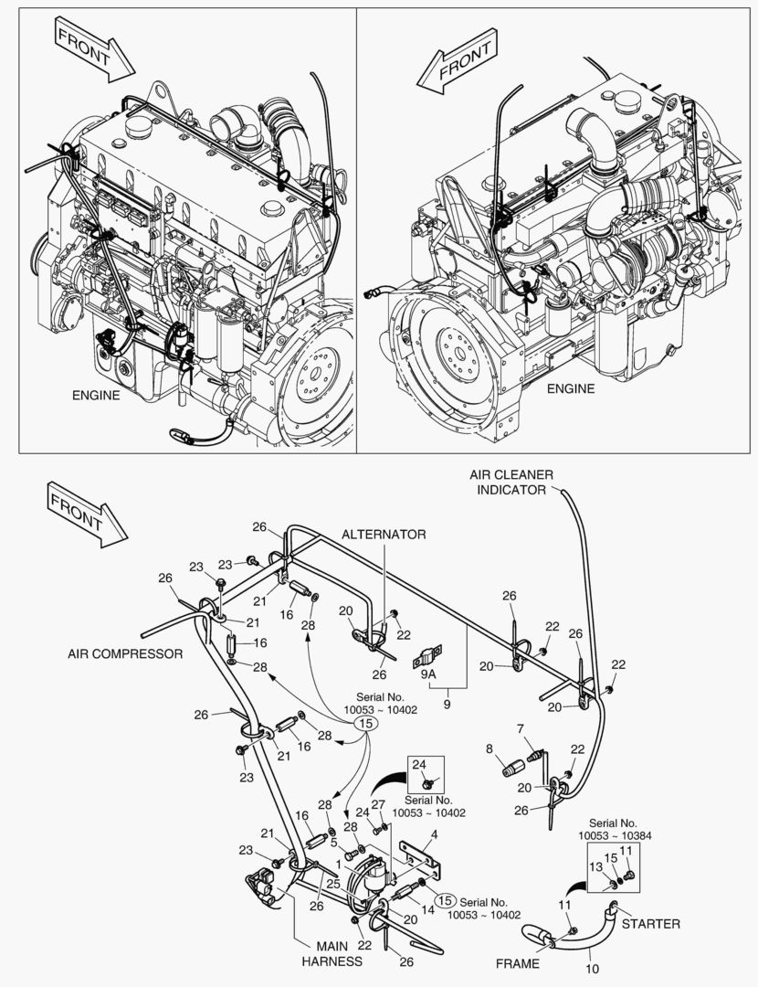 1481 ELECTRIC PARTS - ENGINE [10053~]