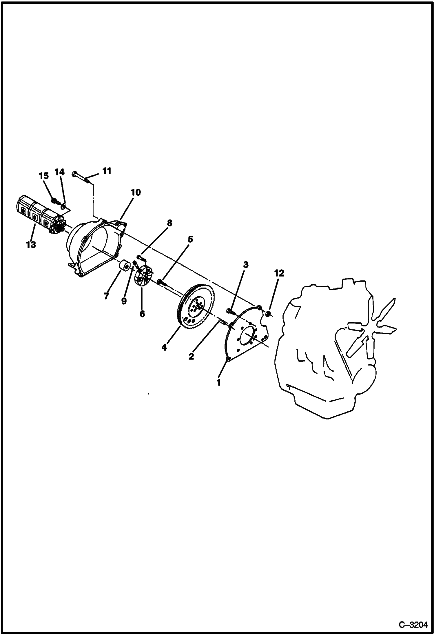 МАХОВИК И МЕХАНИЗМ ОТБОРА МОЩНОСТИ