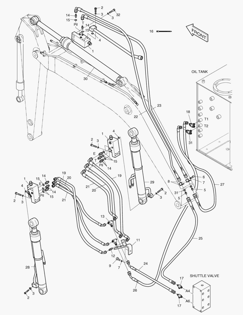 5410 LOCK VALVE PIPING [244~]