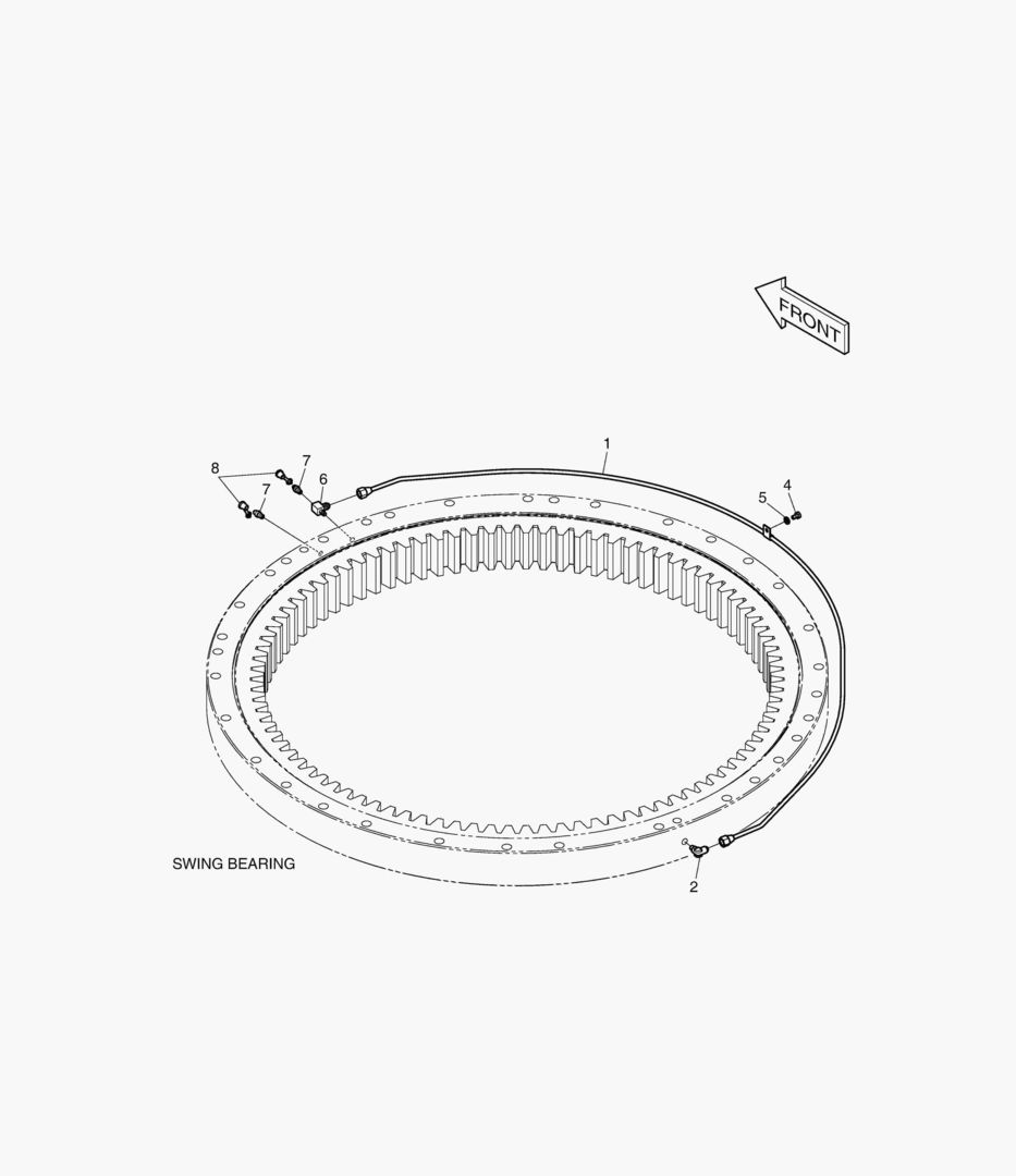 ТРУБОПРОВОД СМАЗОЧНОЙ СИСТЕМЫ