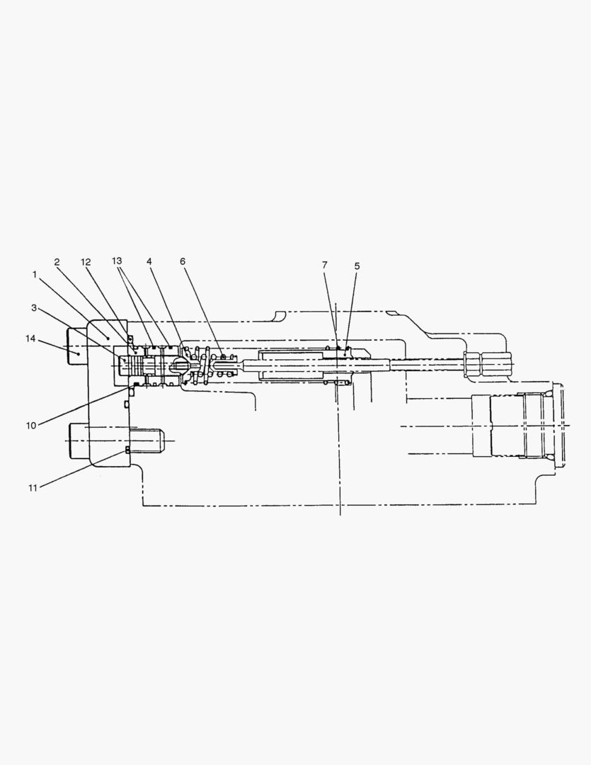 Спецтехника 4250 CONTROL PARTS-TRAVEL MOTOR [1001~1448] - главное фото