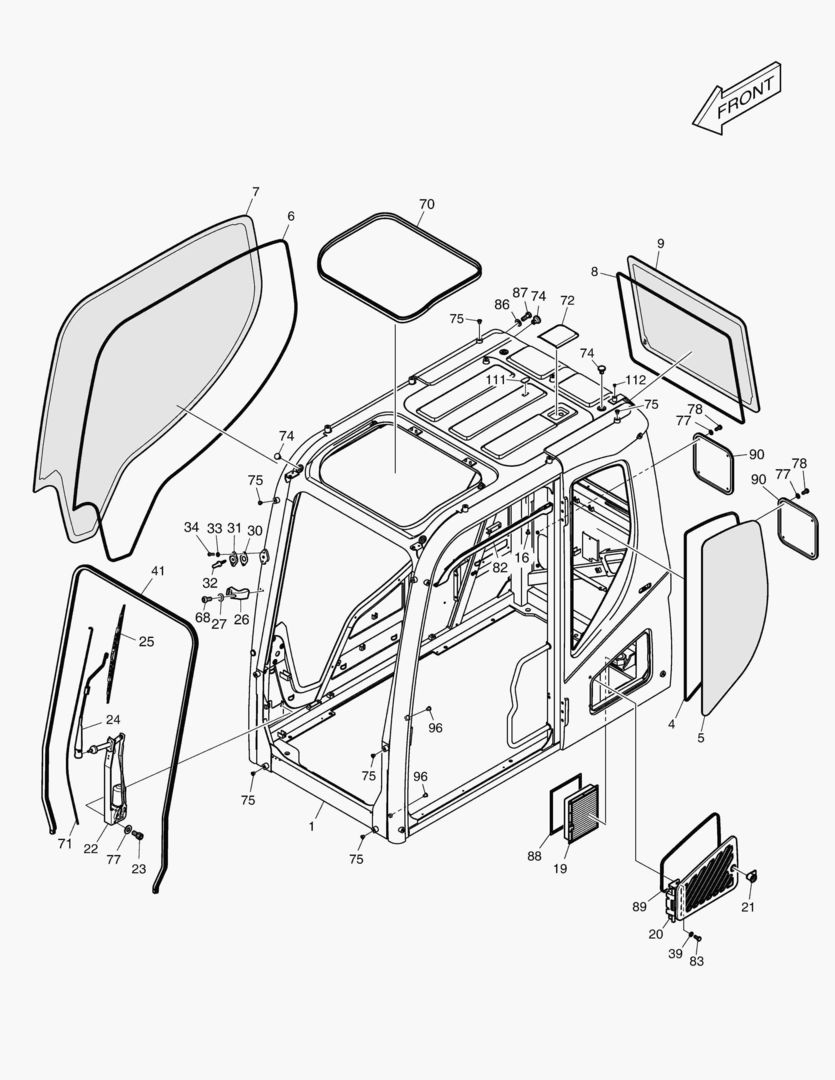 КАБИНА(1) - СИСТЕМА ЗАЩИТЫ ПРИ ОПРОКИДЫВАНИИ