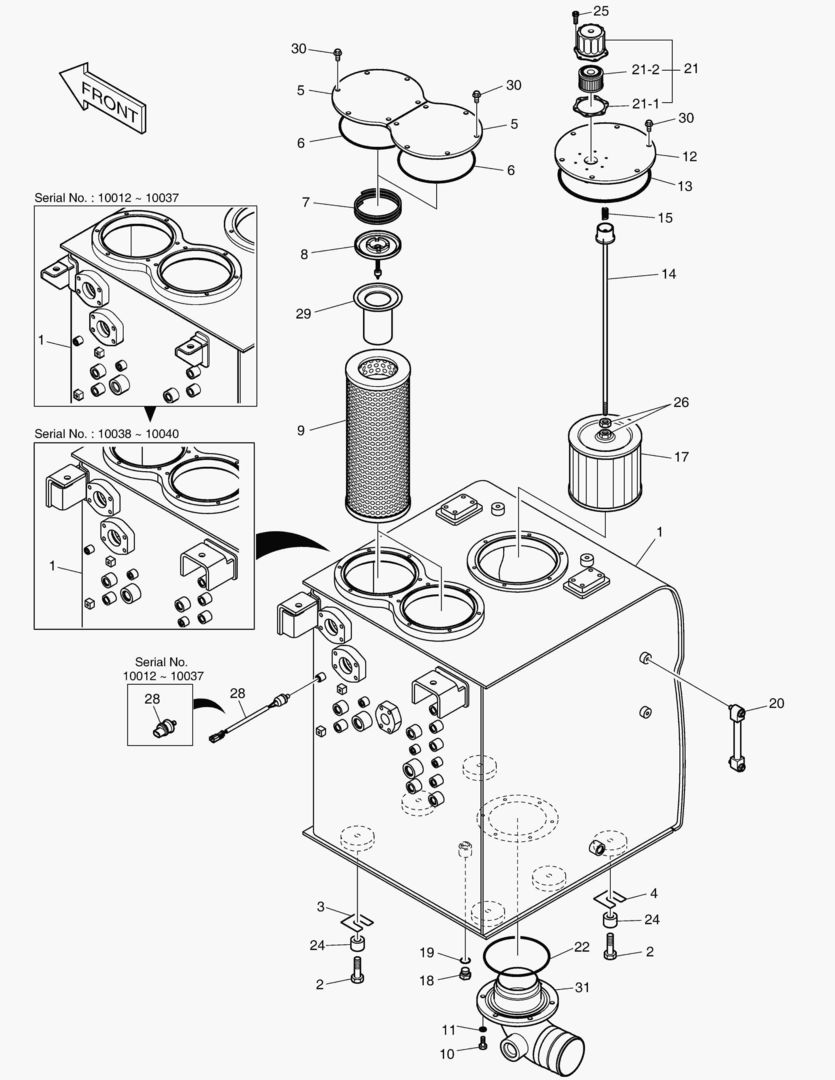 РЕЗЕРВУАР ДЛЯ МАСЛА