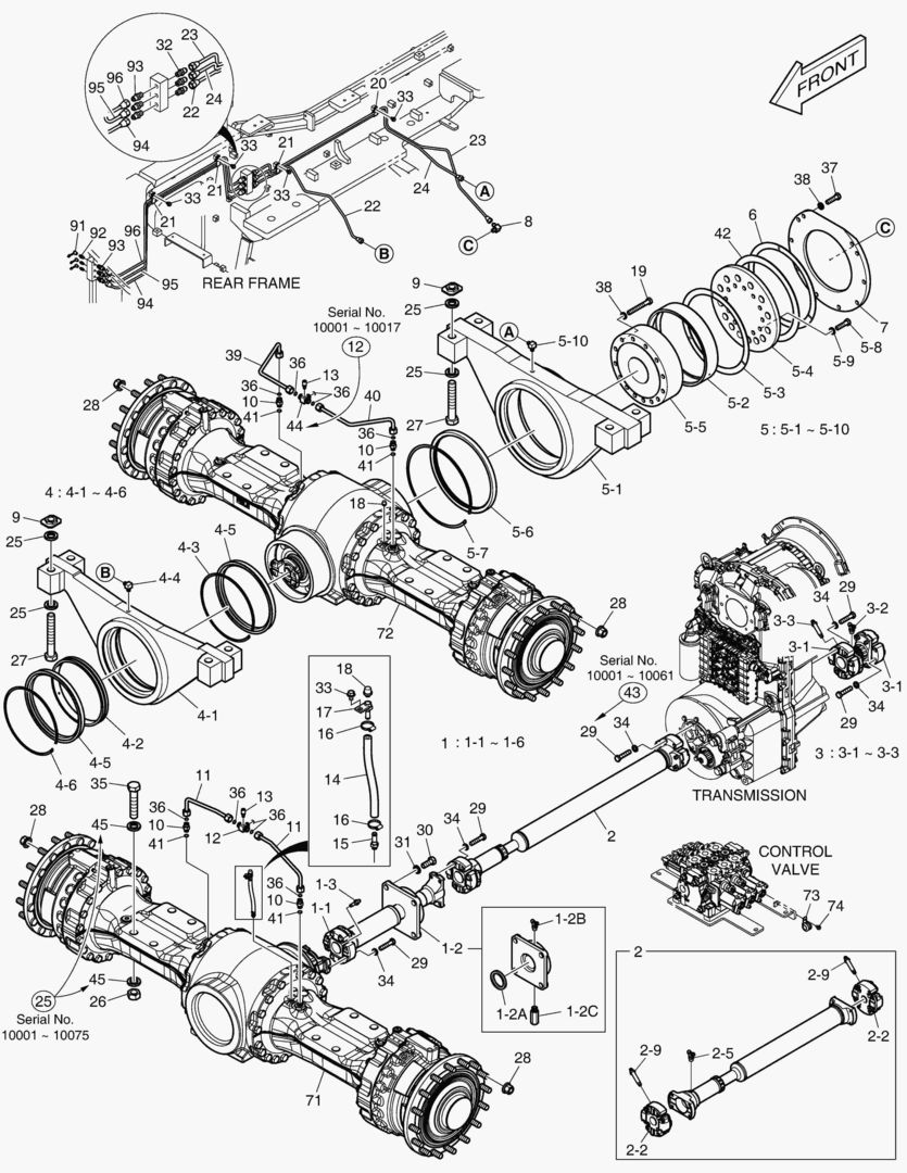 1200 AXLE & DRIVE SHAFT