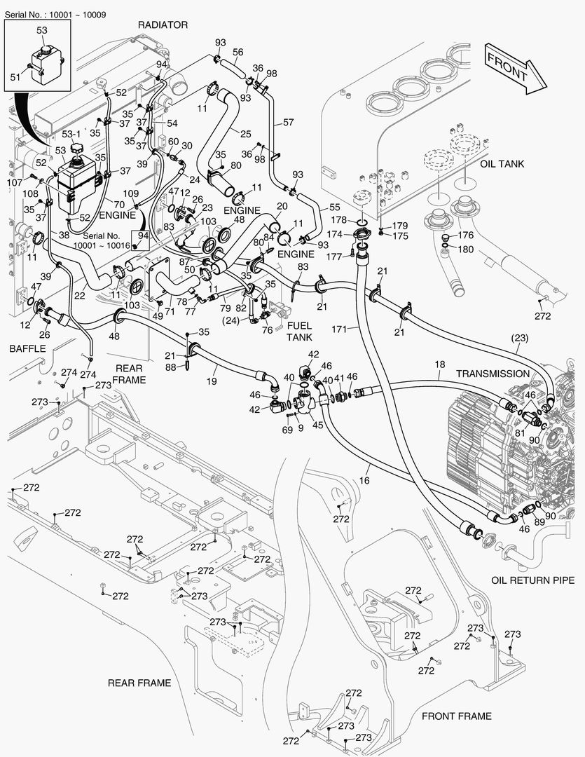 ТУБОПРОВОД МАСЛЯНОГО РАДИАТОРА (1)