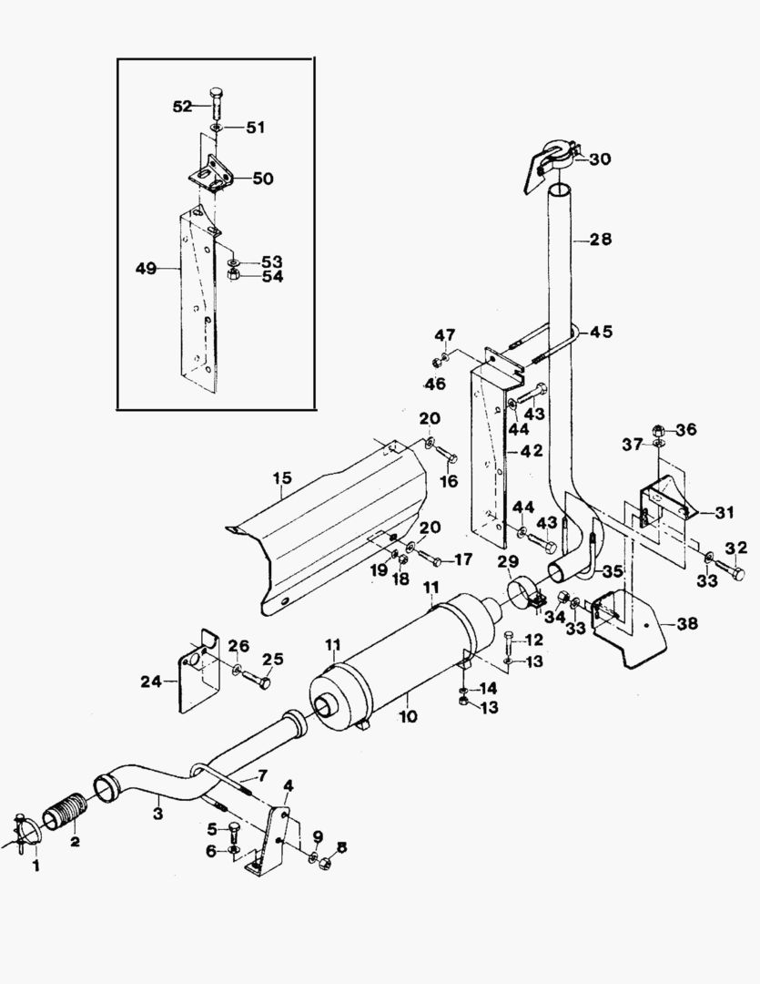 G015-1 EXHAUST SYSTEM [410002~410242]