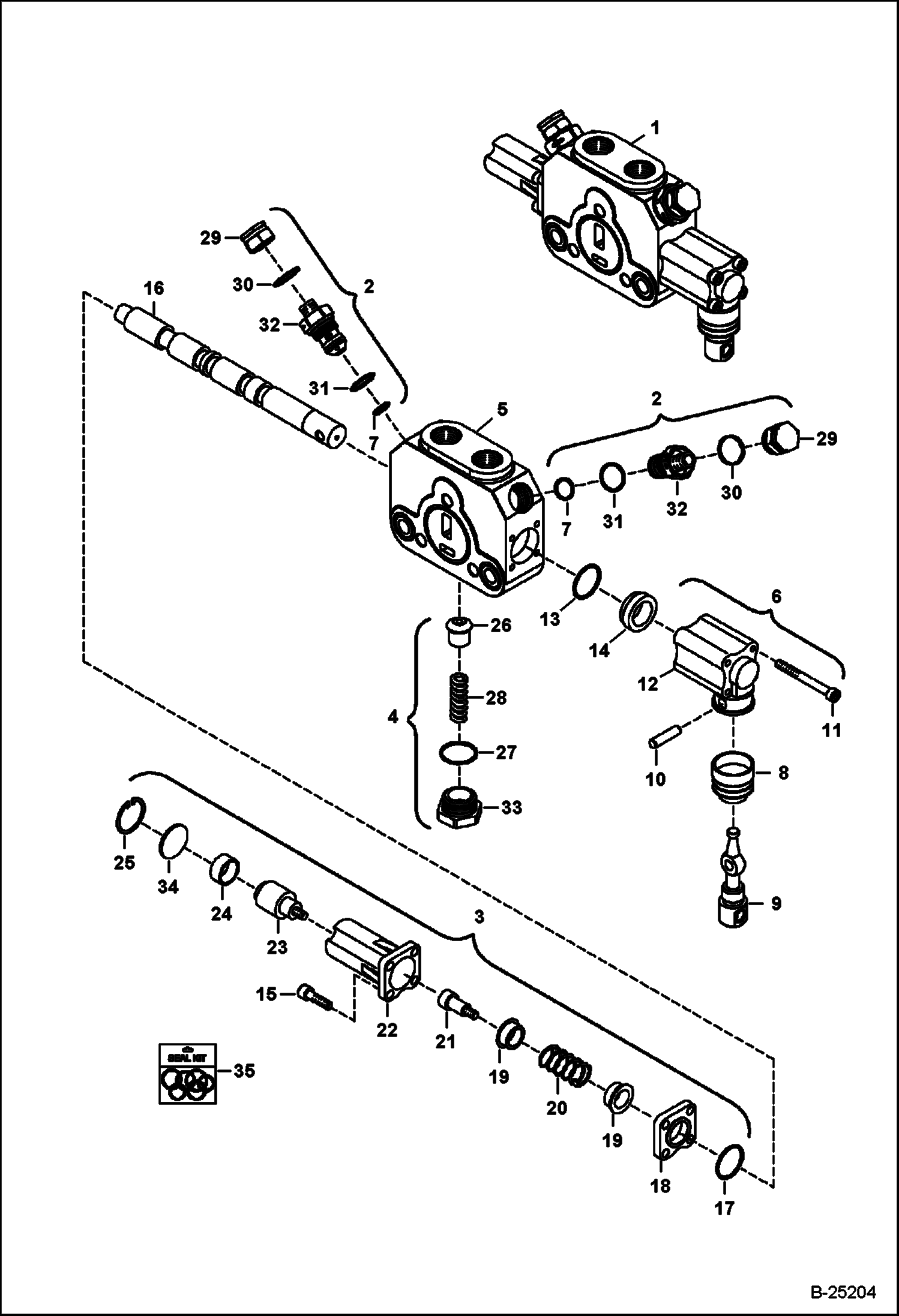 СХЕМА ГИДРАВЛИЧЕСКОЙ СИСТЕМЫ (ВСПОМОГАТЕЛЬНАЯ СЕКЦИЯ)