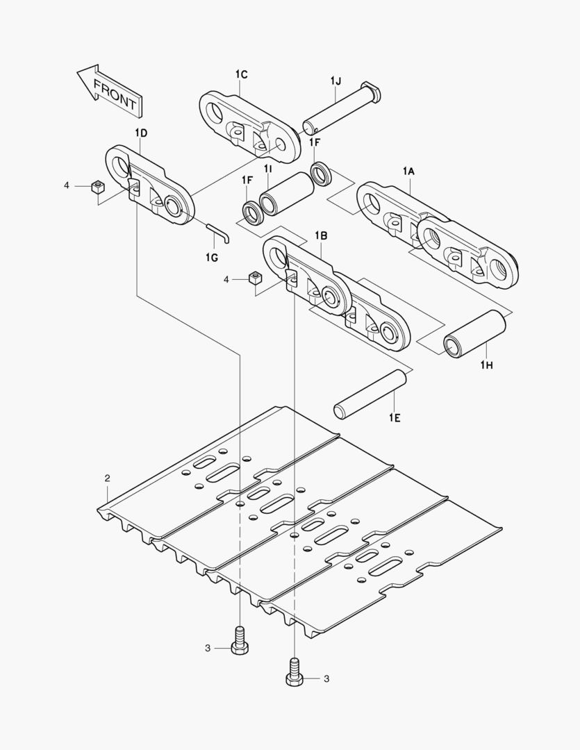 2160 TRACK LINK & SHOE