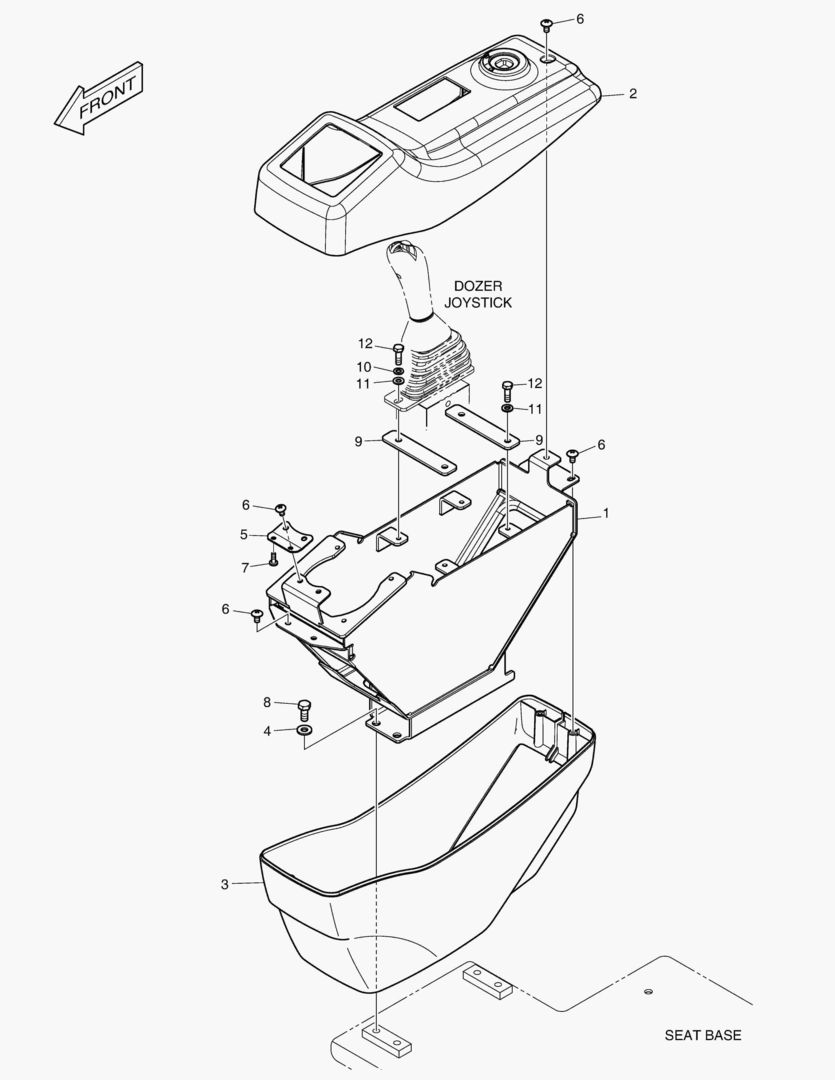 ПУЛЬТ УПРАВЛЕНИЯ - ПРАВОСТОРОННИЙ