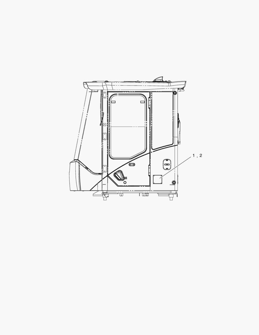 4250 DECAL - ROPS & FOPS