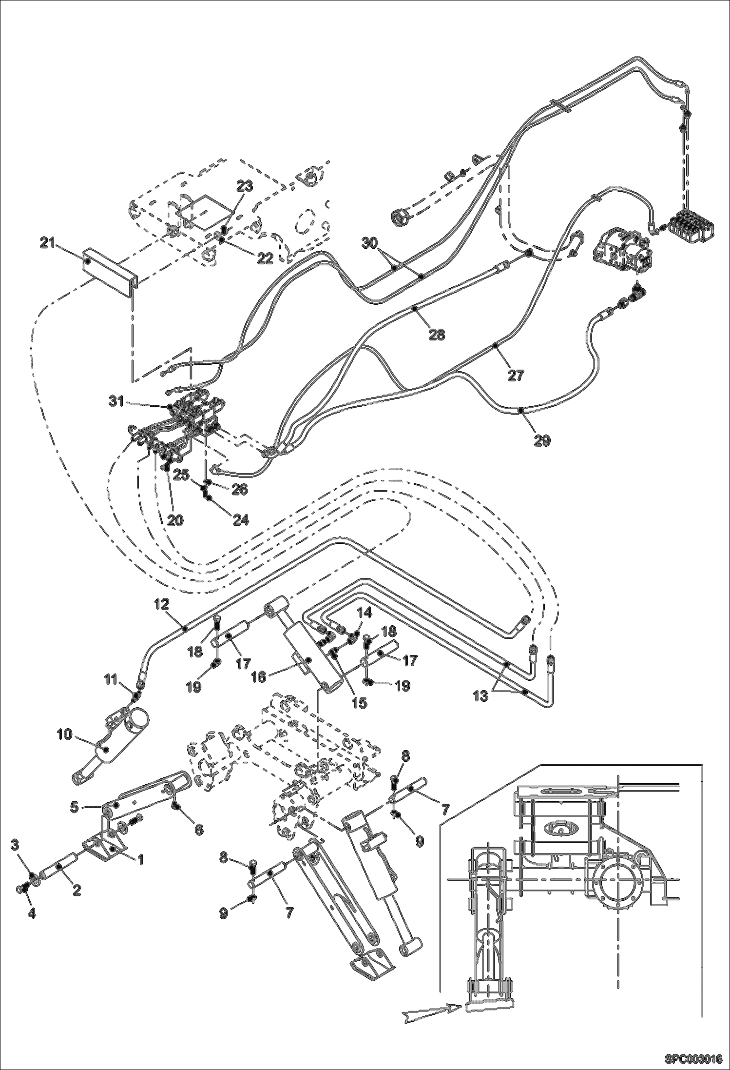 СТАБИЛИЗАТОРЫ И УСТАНОВКА ЦИЛИНДРА ВЫРАВНИВАНИЯ РАМЫ