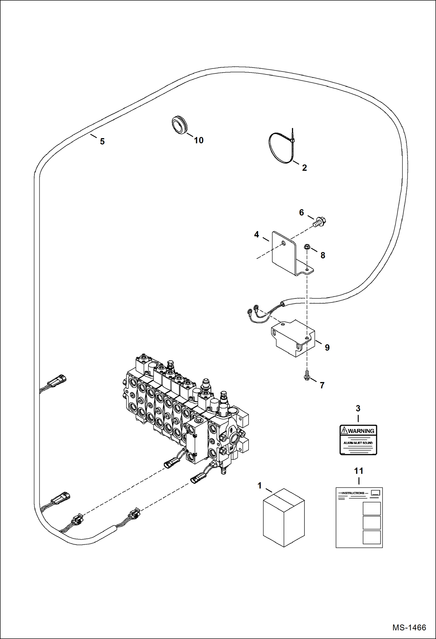 КОМПЛЕКТ СИГНАЛИЗАТОРА ДВИЖЕНИЯ