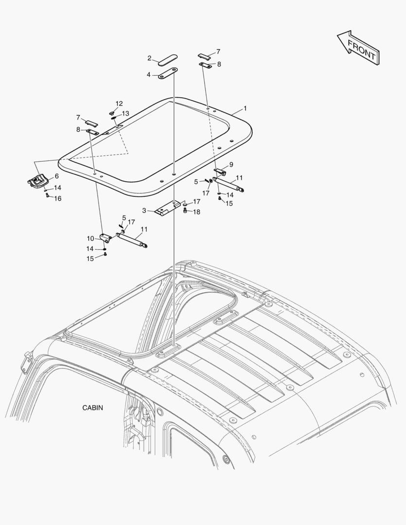 КРЫШКА ЛЮКА