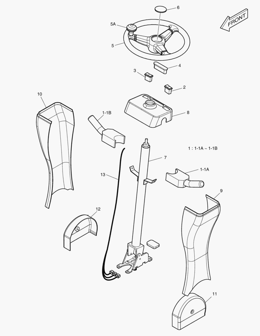 РУЛЕВАЯ КОЛОНКА В СБОРЕ