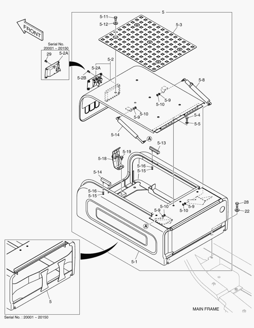1650 BATTERY COVER [5001~10144]