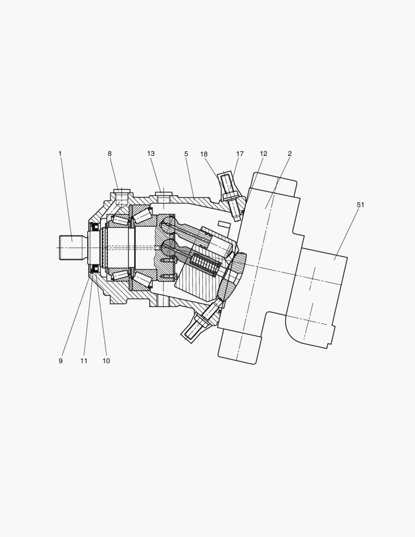 Спецтехника 4171 TRAVEL MOTOR [1042~2131] - главное фото