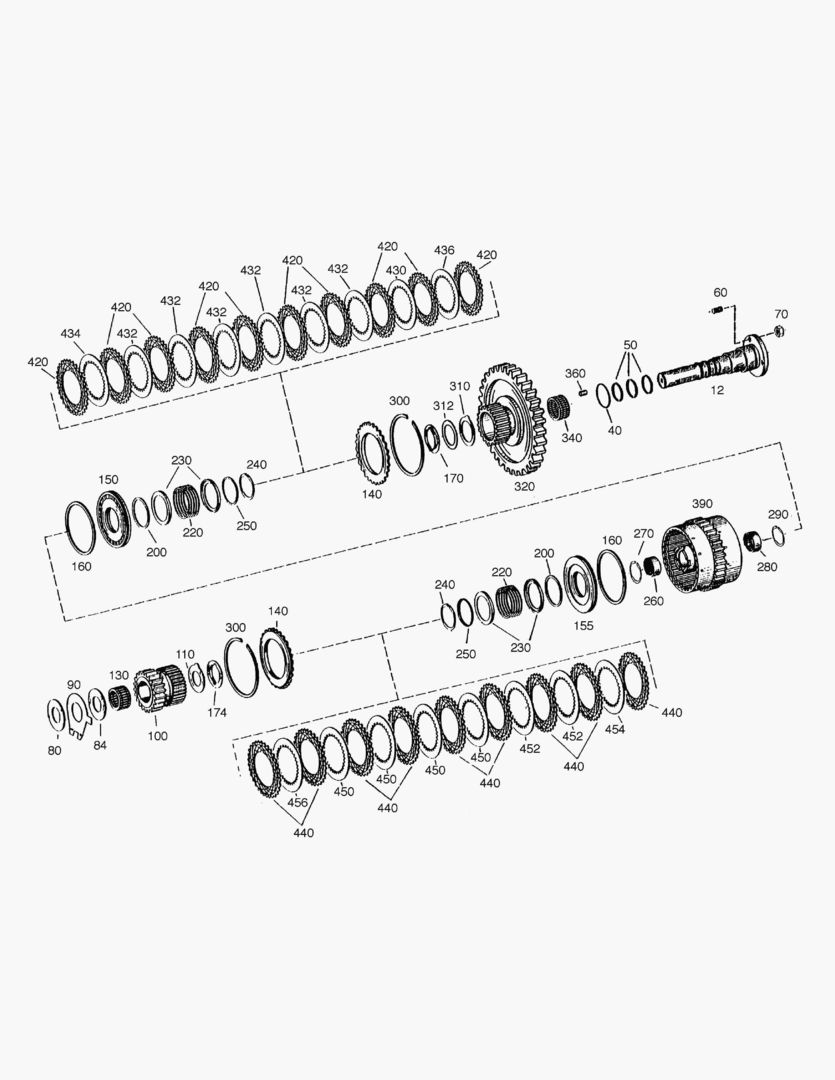 СЦЕПЛЕНИЕ В СБОРЕ(K4+K3)(3)