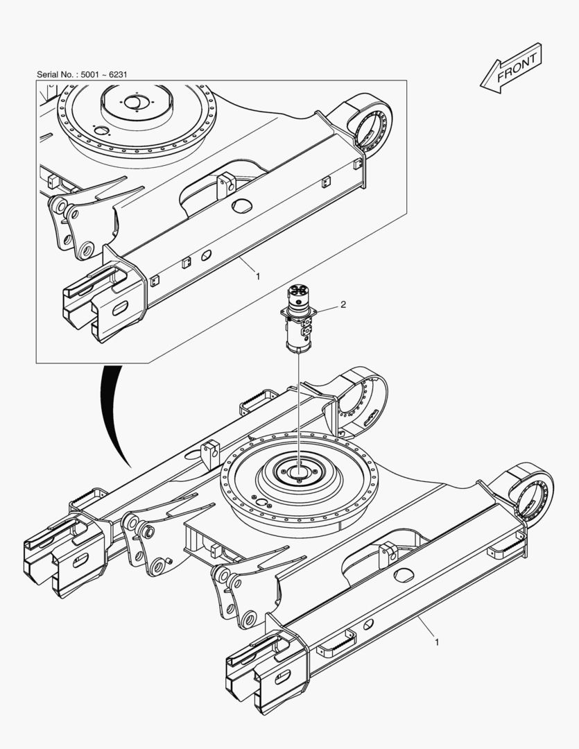 РАМА ГУСЕНИЦЫ - БУЛЬДОЗЕР