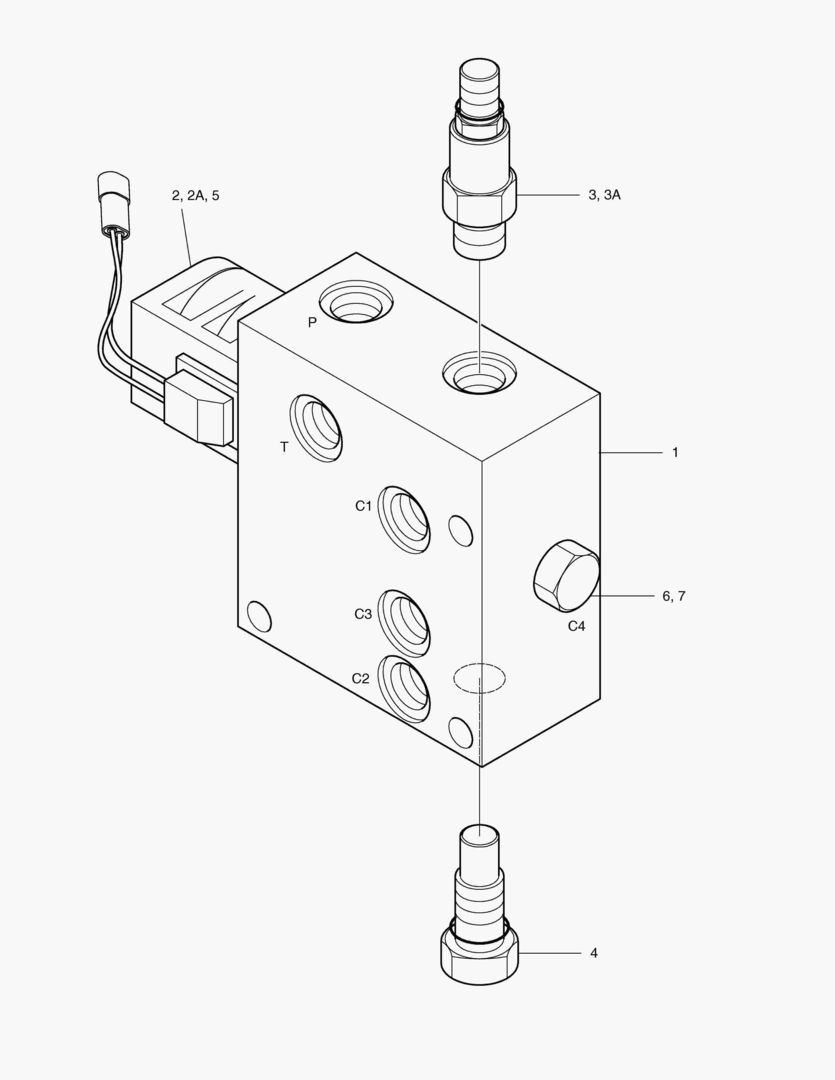 Схема КЛАПАН ГИДРОМОЛОТА