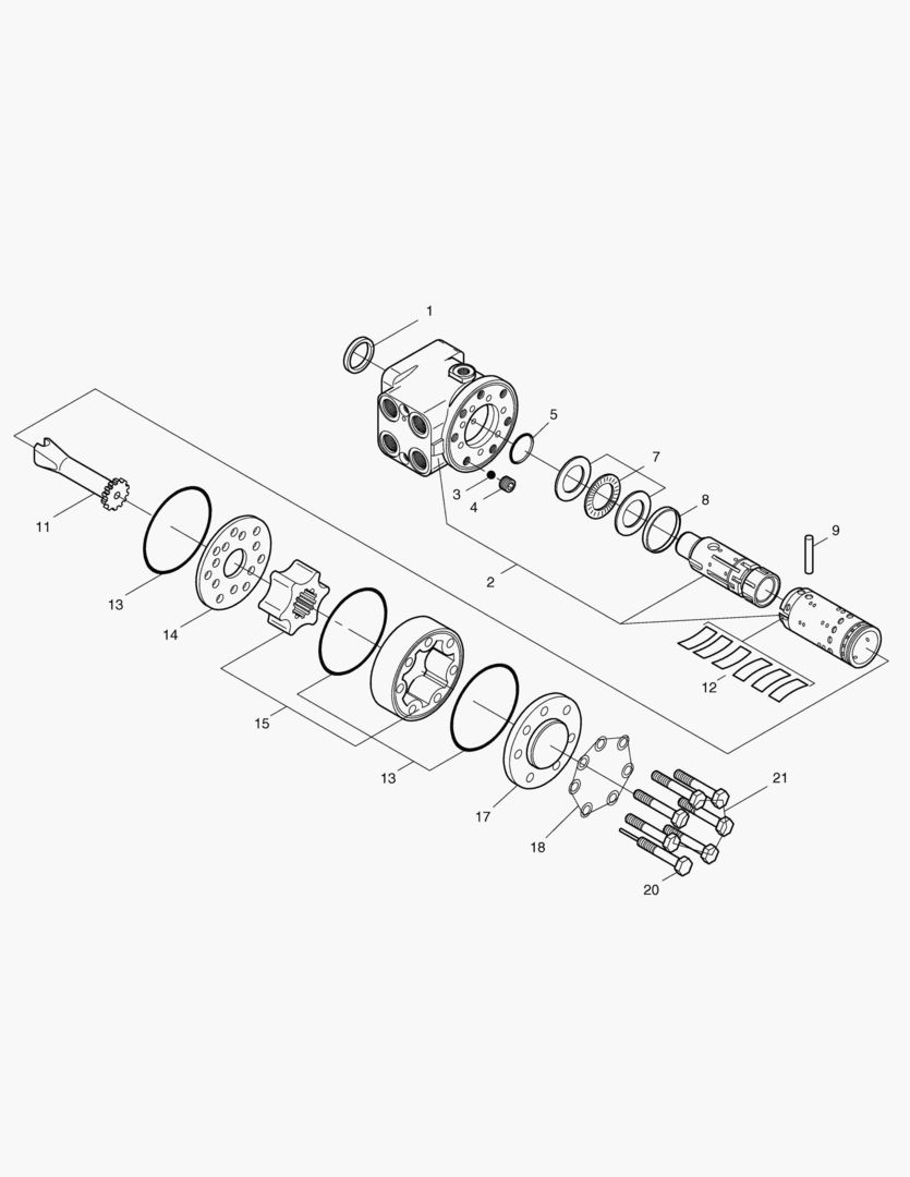 Спецтехника 3420 STEERING UNIT [3001~3339] - главное фото